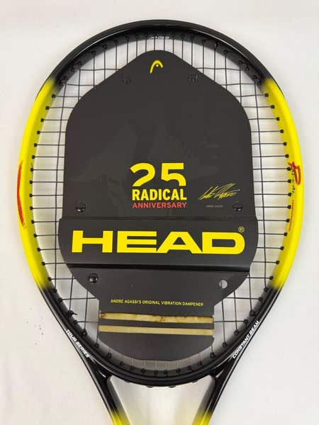 NEW Head Radical OS Radical Andre Agassi Limited Edition, 4 1/4