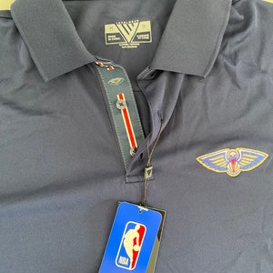 NEW New Orleans Pelicans mens medium golf shirt