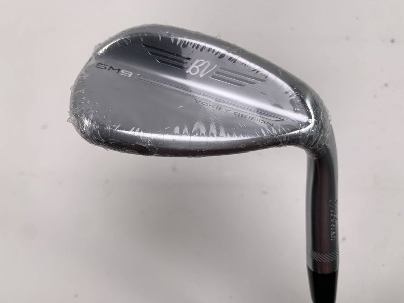Titleist Vokey SM9 Tour Chrome Lob Wedge 60* 10 S-Grind Wedge Steel Mens RH