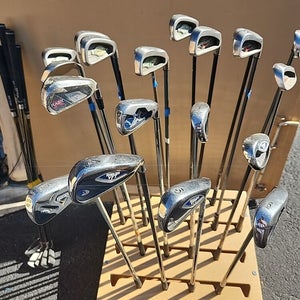 Lot Of 20 Used Callaway Irons Assorted Flexes And Models