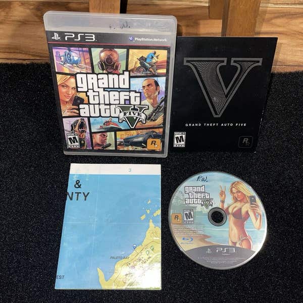 GRAND THEFT AUTO V (PlayStation 3, 2013) EUR 9,00 - FR