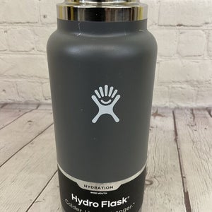 Hydro Flask 32oz Wide Mouth Tempsheild Insulated Bottle Flex Straw Lid Handle