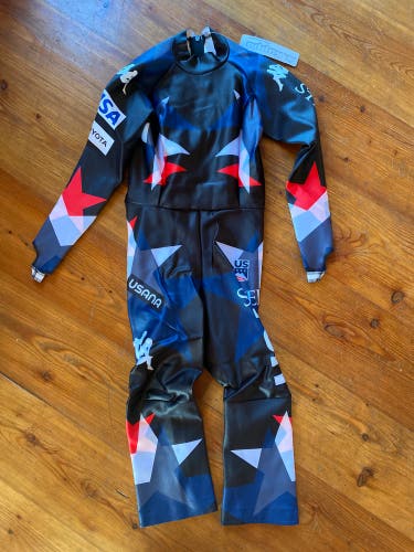 New Kappa Us Ski Team Medium  Ski Suit FIS Legal
