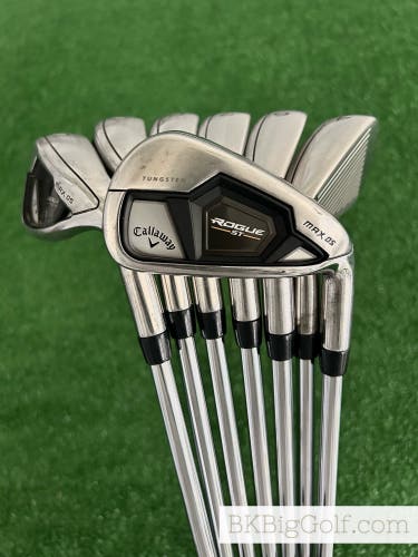 Callaway Rogue ST Max OS Iron Set 4-P / True Temper Elevate 85 Stiff