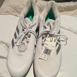 White New Adult Low Top Metal Icon 7