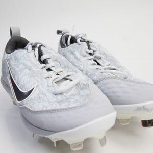 Gray Used Women's Size M 6.0 (W 7.0) Nike Low Top Molded Cleats