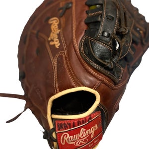 Used Rawlings Right Hand Throw First Base Baseball Glove 12.5"