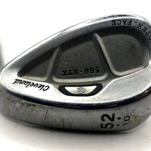 Cleveland 588 Rotex Face Gap Wedge 52*10* / RH / Wedge Steel ~35.5"