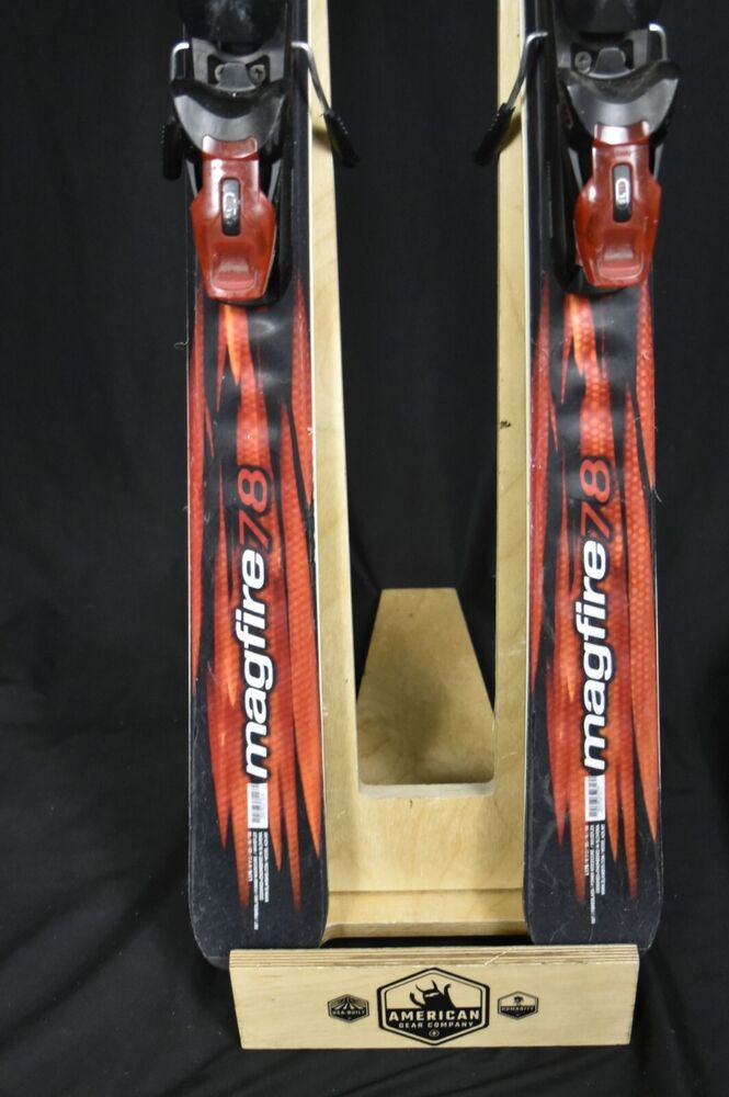 ELAN MAGFIRE 78 SKIS SIZE 176 CM WITH ELAN BINDINGS