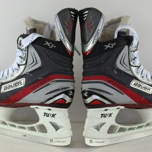 Used Bauer Vapor X3.0 Hockey Skates Size 2 (Men/Boy 3.5 Shoe Size)