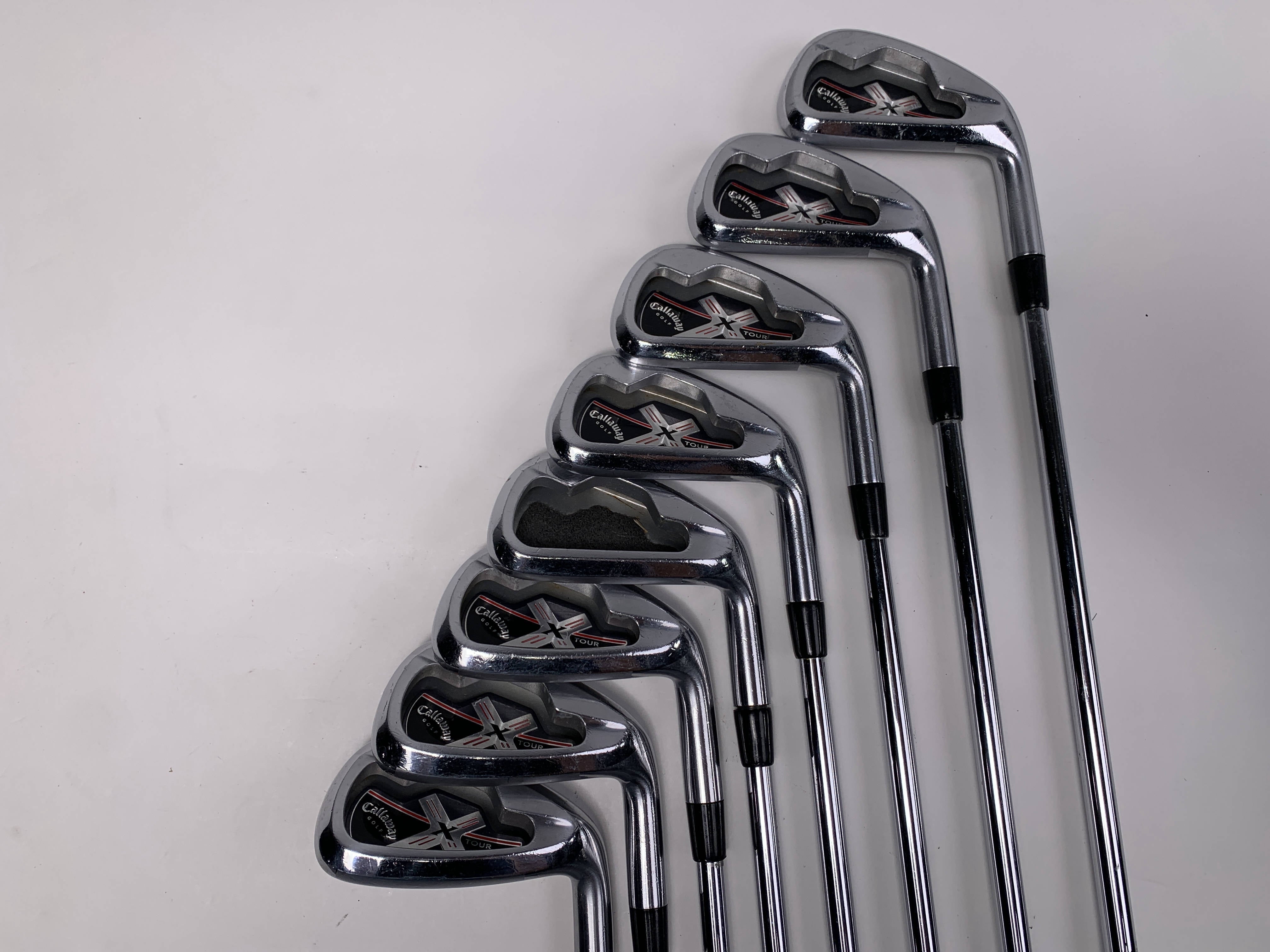 Callaway X Tour Iron Set 3-PW True Temper Dynamic Gold S300 Stiff 