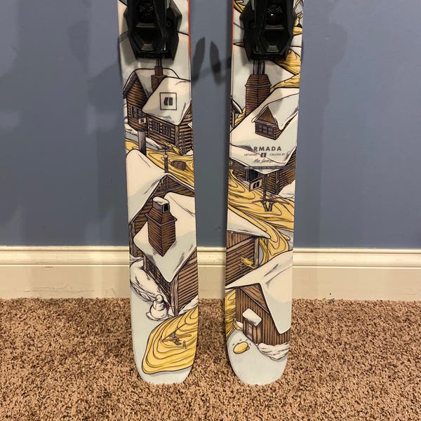 Armada ARV 96 Skis 170cm With Bindings, 124-96-116, 18.5
