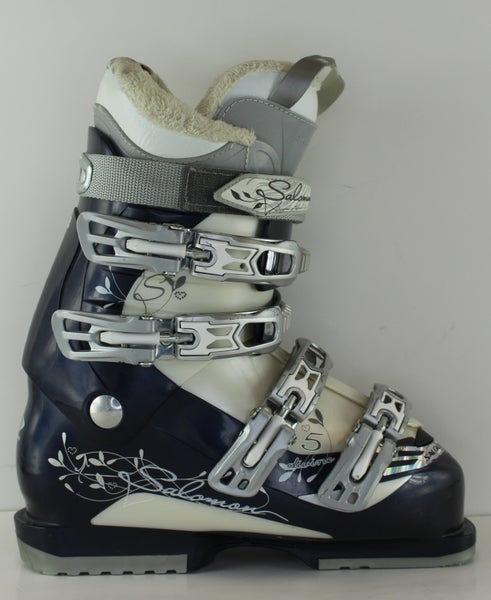 Women's Used Salomon Divine 5 Downhill Ski Boots (288 MM / 24 Mondo)