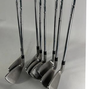 Used Men's Right Handed Iron Set Regular Flex 8 Pieces Steel Shaft