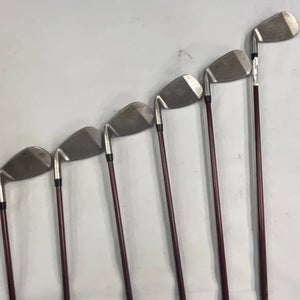 Used Men's Wilson Ultra Right Handed Iron Set Regular Flex 6 Pieces Graphite Shaft