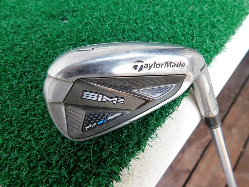 TaylorMade SIM2 MAX 7-Iron w/ KBS MAX 85g Regular Flex Shaft