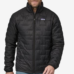 Men's XL Patagonia Micro Puff Jacket in Black Like New