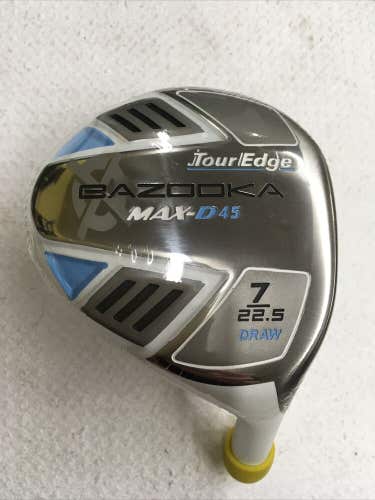 Tour Edge Bazooka Max D45 OFFSET DRAW #7 Fairway Wood / 22.5° - CUSTOM BUILD!