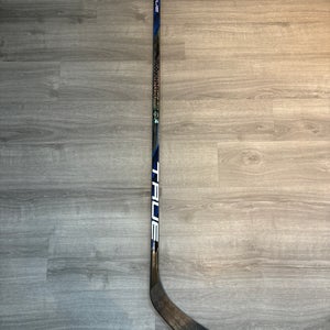 New Vancouver Canucks Senior True Left Hand Toe Pattern Pro Stock Horvat Hzrdus 9x4 Hockey Stick