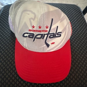 Washington Capitals Hockey Fights Cancer Reebok SnapBack Hat