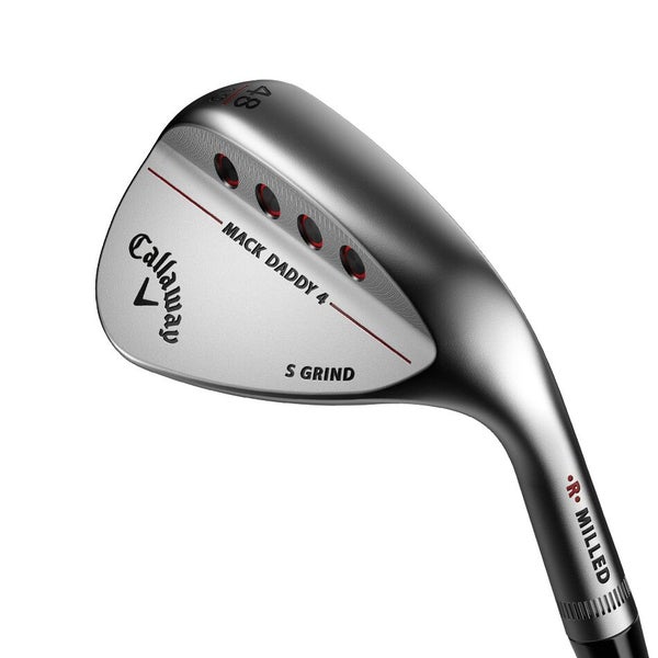 CALLAWAY MACK DADDY 4 CHROME SAND WEDGE 56°-10° (BOUNCE) S GRIND STEEL S200 (STIFF) TRUE TEMPER DYN