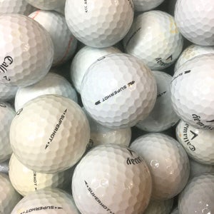 15 White Callaway Superhot Premium AAA Used Golf Balls