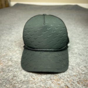Nike Mens Hat Cap Snapback Black Trucker Rope Mesh Classic99 Sports Logo