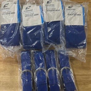 Royal Blue Baseball Sock N Belt Combo