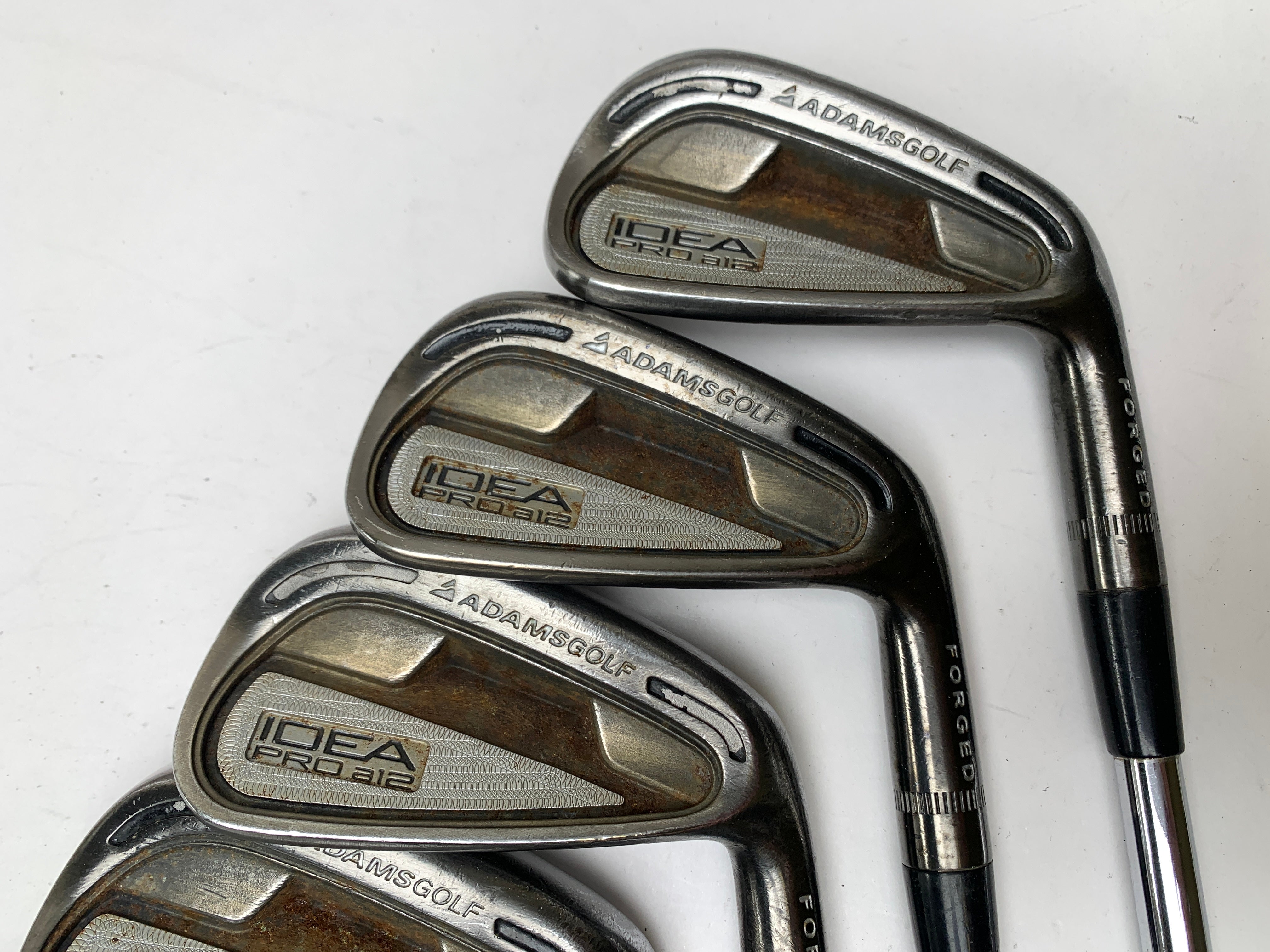 Adams Idea Pro A12 Iron Set 5-PW (No 9) KBS Tour Stiff Steel Mens  display picture 1