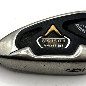 Callaway Big Bertha Fusion 6 Iron RCH System 75i Graphite Shaft *Good*