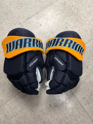 New Warrior 14" Pro Stock Covert Pro Gloves, Toledo Walleyes