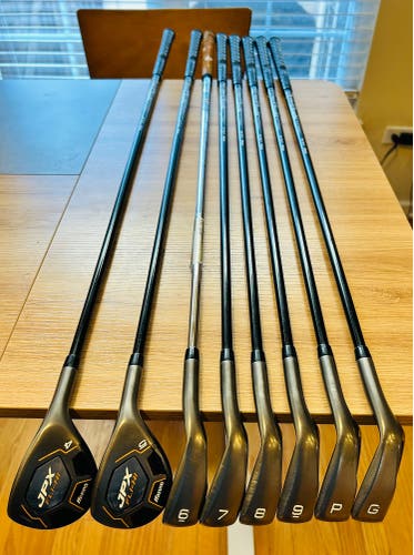 Men's Mizuno Right Handed Regular Flex Graphite/Steel Shaft JPX-EZ Iron Set
