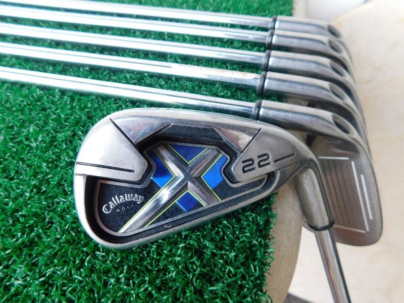 Callaway X22 (5i-PW) Iron Set w/ True Temper Uniflex Shaft