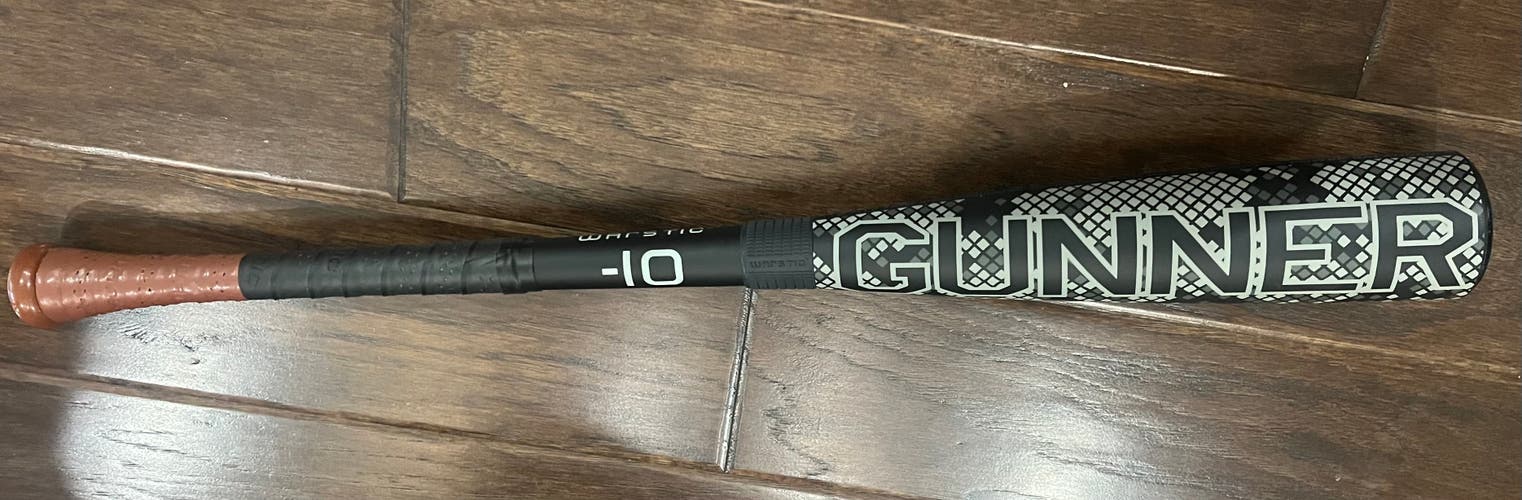 New 2024 Warstic Gunner USSSA Certified Bat (-10) Hybrid 17 oz 27"