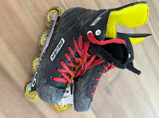 Used Bauer RS Inline Skates Regular Width Size 9