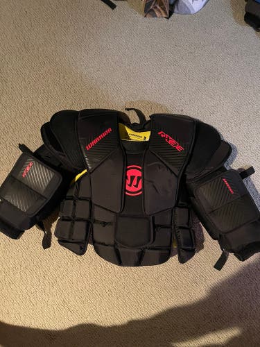Used Senior Small Warrior Goalie Chest Protector