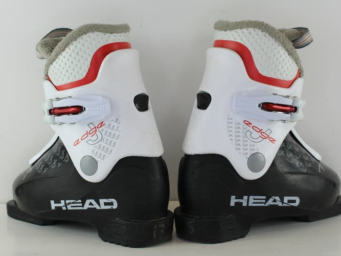 Kid's Used HEAD Edge J Ski Boots (17 Mondo)
