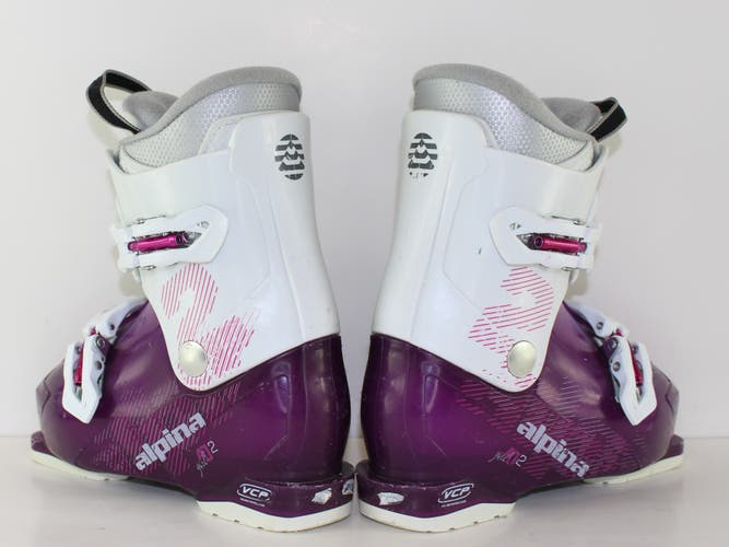 Kid's Girls Used Alpina AJ2 Ski Boots (248 MM / 20 Mondo)