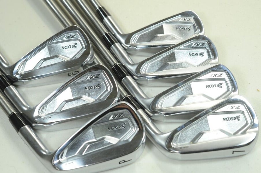 Srixon ZX7 MKII 4-PW Iron Set Right SteelFiber i110 Extra Stiff Steel # 184700