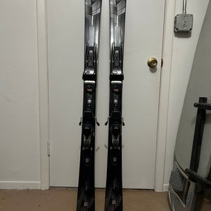Used Women's All Mountain 162 cm Blizzard  Alight 8.0 Skis With Bindings Max Din 12