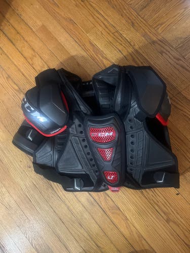 Used XL CCM U+ Crazy Light Shoulder Pads