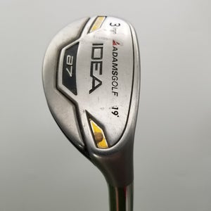 ADAMS IDEA A7 3 HYBRID IRON 19* REGULAR UST PROFORCE AXIVCORE GOOD