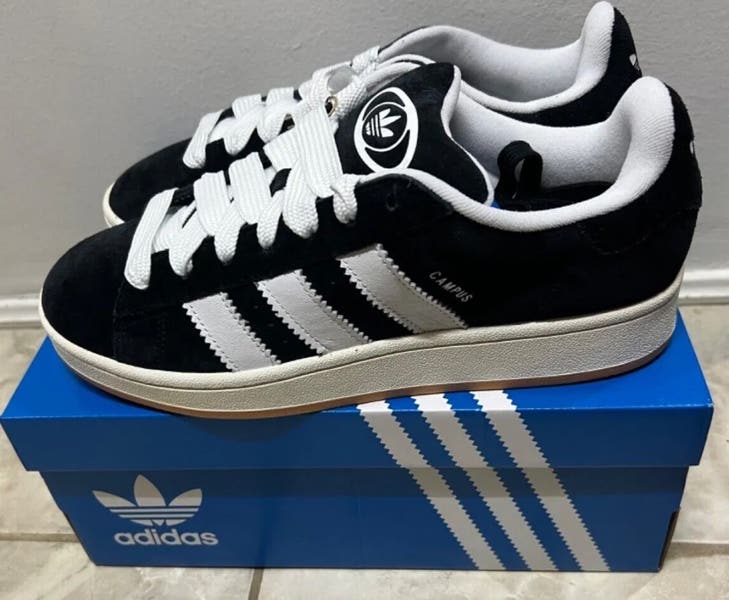 New Womens Size 7.5 Mens 6.5 Adidas Campus 00s Core Black Gum