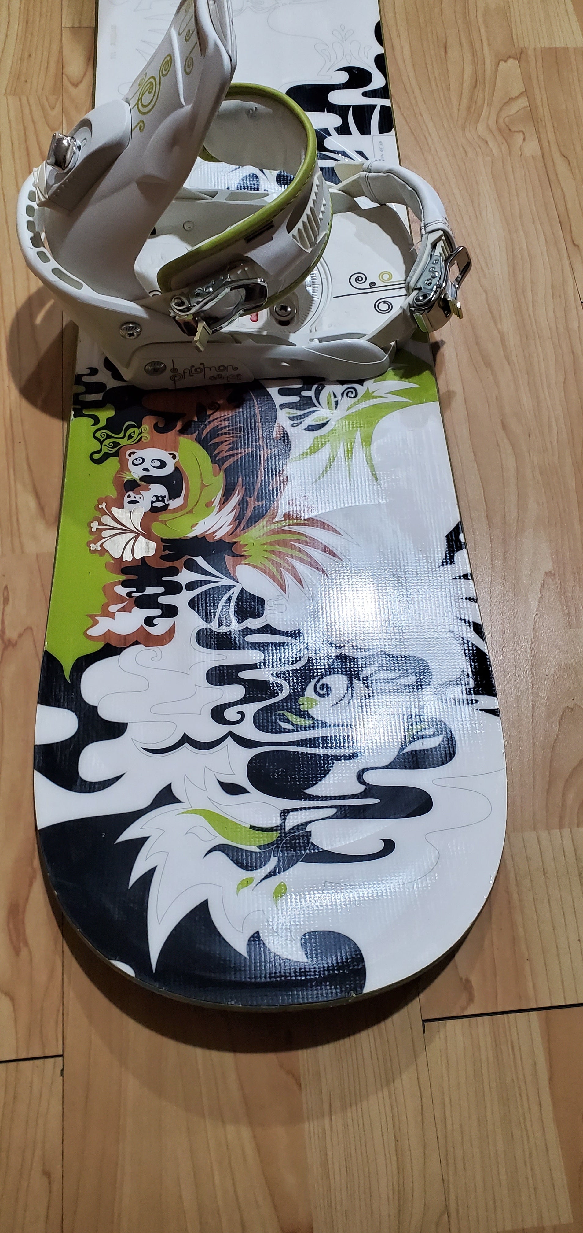 美品☆SALOMON サロモン SALOMONDER サラマンダー スノーボード
