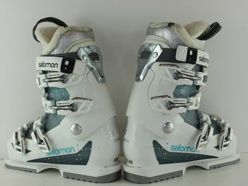 salomon 4 divine mondo ski boots Women's Used Salomon Devine LX Energyzer 55 Donwnhill Ski Boots (278 MM /  23 Mondo) | SidelineSwap