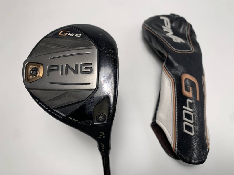 Ping G400 3 Fairway Wood 14.5* Alta CB 65g Regular Graphite Mens RH HC
