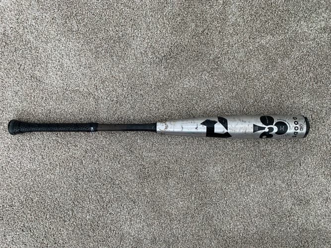 Used College Issued 2022 DeMarini BBCOR Certified Alloy 30 oz 33" The Goods Bat