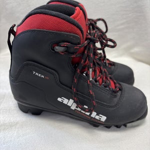 EURO SIZE 32 US SIZE 1 ALPINA TREK JR CROSS COUNTRY SKI BOOTS