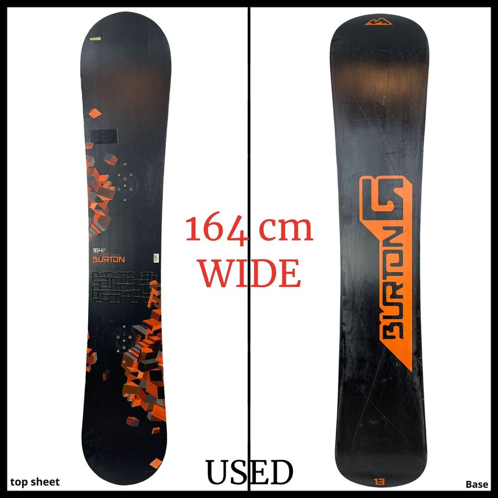 burton バートン cruzer v rocker 160cm Used Burton CRUZER V. ROCKER Mens Snowboard Only Black 145 cm