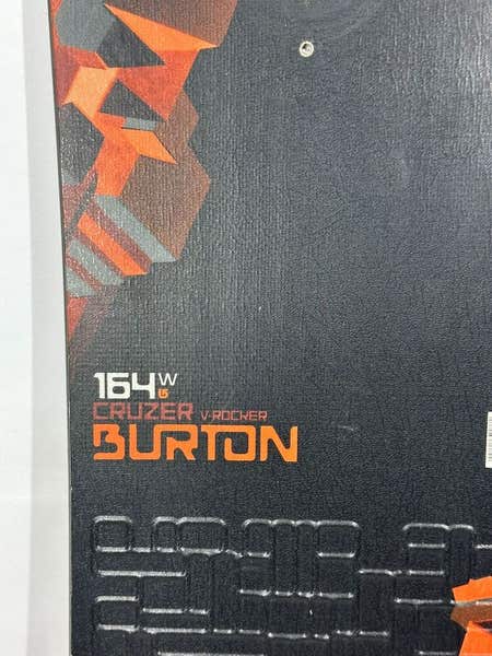 burton バートン cruzer v rocker 160cm Used Burton CRUZER V. ROCKER Mens Snowboard Only Black 145 cm
